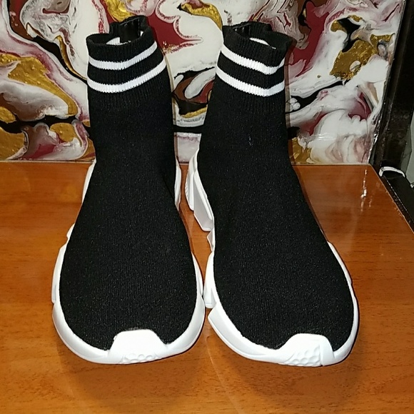 Kraftkreations Shoes - Womens "Tyga" Ultra Lightweight High Sock Sneakers